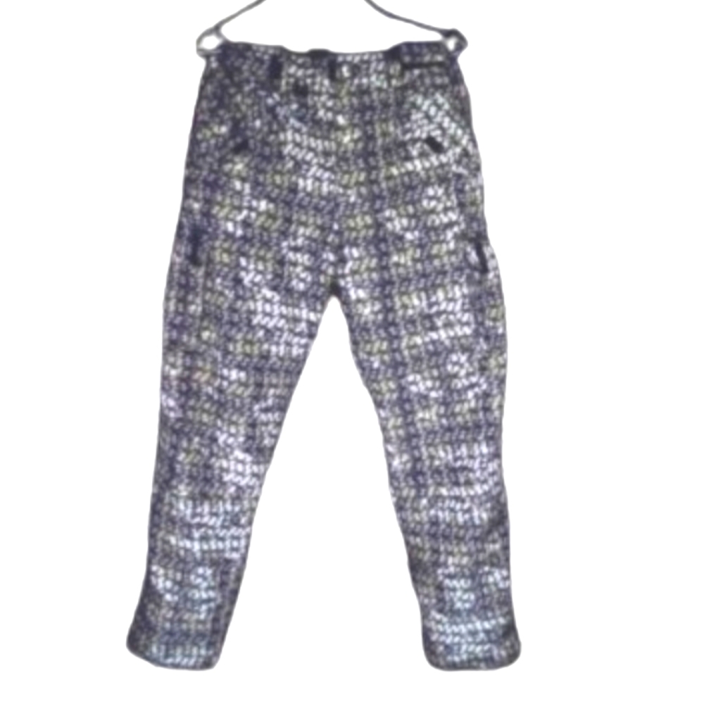 Men's L Snow Board Ski Turbine Pants Camo Camouflage Like New 36 x 32